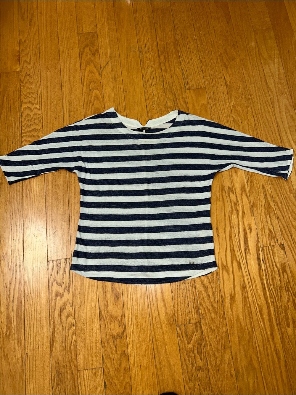 Linen 3/4 sleeve shirt